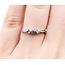 Ring Three Stone .10ctw Round Diamonds 14kw 3.14mm sz6 1.6g 125040018