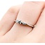 Ring Three Stone .10ctw Round Diamonds 14kw 3.14mm sz6 1.6g 125040018