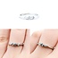 Ring Three Stone .10ctw Round Diamonds 14kw 3.14mm sz6 1.6g 125040018