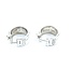 Earrings Tiffany & Co. 1837 Sterling Silver .6x.4" 14.88g 125040016