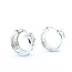 Earrings Tiffany & Co. 1837 Sterling Silver .6x.4" 14.88g 125040016