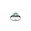 Ring 3-Stone 0.36ctw Baguette Diamonds .83ct Emerald 900pt 6.8mm sz6 4.47g 125030082
