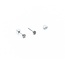 Earrings Stud 0.30ctw Round Diamonds 900pt 4mm .55g 125030100