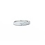 Ring Half Bezel 0.33ctw Round Diamonds 900pt 3mm sz5.75 3.96g 125030055