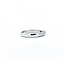 Ring Half Bezel 0.33ctw Round Diamonds 900pt 3mm sz5.75 3.96g 125030055