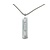 Pendant Tiffany & Co. Bar Drop Sterling Silver 1.4x.35" 17.5" 14.42g 125040015