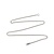 Necklace Curb Link 2.25mm 850pt 16" 10.025g 125030020