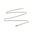 Necklace Curb Link 2.25mm 850pt 16" 10.025g 125030020