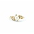Ring .02ctw Round Diamonds 5mm Pearl 14ky Sz5.5 2.1g 125040030