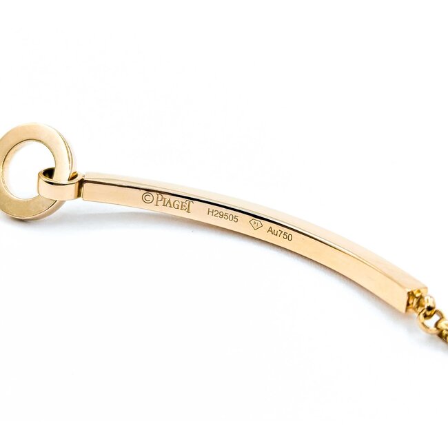 Bracelet Piaget Possession .50ctw Round Diamonds 18kr 6.5-7.5" 10.56g 225040050