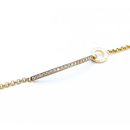 Bracelet Piaget Possession .50ctw Round Diamonds 18kr 6.5-7.5" 10.56g 225040050