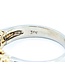 Ring Half Bezel .75ctw Round Diamonds 14ktt 4.15mm Sz6.5 4.49g 225040046