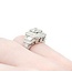 Ring Engagement Vintage Style S. Kashi 1.00ct Round Diamond 1.00ctw Diamonds 14kw sz4 225010306