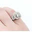 Ring Engagement Vintage Style S. Kashi 1.00ct Round Diamond 1.00ctw Diamonds 14kw sz4 225010306