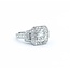 Ring Engagement Vintage Style S. Kashi 1.00ct Round Diamond 1.00ctw Diamonds 14kw sz4 225010306