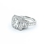 Ring Engagement Vintage Style S. Kashi 1.00ct Round Diamond 1.00ctw Diamonds 14kw sz4 225010306