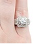 Ring Engagement Vintage Style S. Kashi 1.00ct Round Diamond 1.00ctw Diamonds 14kw sz4 225010306