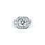 Ring Engagement Vintage Style S. Kashi 1.00ct Round Diamond 1.00ctw Diamonds 14kw sz4 225010306