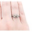 Ring .25ct Princess Diamond .15ctw Diamonds 14kw Sz6 2.51g 225040025