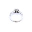 Ring .25ct Princess Diamond .15ctw Diamonds 14kw Sz6 2.51g 225040025