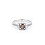 Ring .25ct Princess Diamond .15ctw Diamonds 14kw Sz6 2.51g 225040025