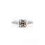 Ring .25ct Princess Diamond .15ctw Diamonds 14kw Sz6 2.51g 225040025