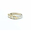 Ring Half Bezel .50ctw Round Diamonds 14ktt 4mm Sz6.5 4.77g 225040047