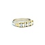 Ring Half Bezel .50ctw Round Diamonds 14ktt 4mm Sz6.5 4.77g 225040047