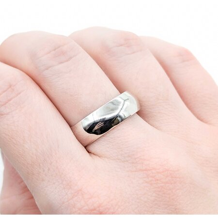 Ring Band Comfort Fit 14kw 7mm Sz9.5 10.69g 125040005
