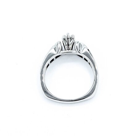 Ring Engagment .40ct Marquise Diamond .47ctw Diamonds 14kw Sz6.5 5.19g 225040044
