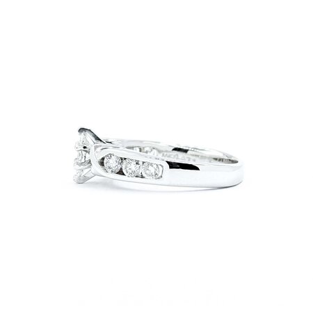 Ring Engagment .40ct Marquise Diamond .47ctw Diamonds 14kw Sz6.5 5.19g 225040044