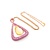 Pendant Pave 4.20ctw Pink Sapphires 23.5ct Australian Crystal Opal 18kr 75x43 24" 35.55g 225040054
