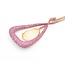 Pendant Pave 4.20ctw Pink Sapphires 23.5ct Australian Crystal Opal 18kr 75x43 24" 35.55g 225040054