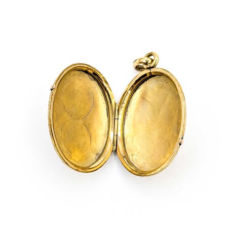 Pendant "8" Locket 14ky 1.6x.95" 6.6g 225040066