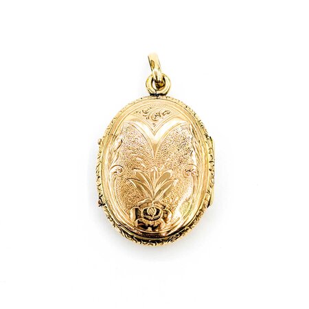 Pendant "8" Locket 14ky 1.6x.95" 6.6g 225040066