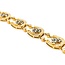 Bracelet Horse 3ctw Round Diamonds Chocolate Diamonds 14ky 14mm 8" 21.51g 225040131