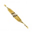 Bracelet Enamel Bouquet 14ky 6.5x.75" 17.9g 225040108