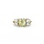 Ring 3.02ct Old Mine Cut Diamond .52ctw Diamonds 14ky 8.5mm Sz6.5 5.96g 225040142