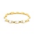 Bracelet V Link 6mm Pearl 14ky 6mm 7.5" 13.4g 225040139