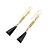 Earrings Dangle .20ctw Round Diamonds Onyx 2.5mm Seed Pearls 14ky 2.6x.4" 4g 225040101
