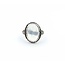 Ring Filigree 11ct Cabochon Moonstone 14kw 18.5x15mm Sz7 4.1g 225040073