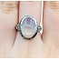 Ring Filigree 11ct Cabochon Moonstone 14kw 18.5x15mm Sz7 4.1g 225040073