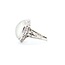 Ring Filigree 11ct Cabochon Moonstone 14kw 18.5x15mm Sz7 4.1g 225040073