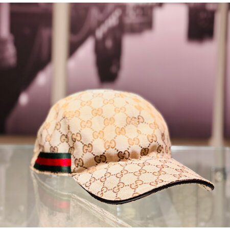 Hat Gucci Canvas Cap XXL 61 125045039