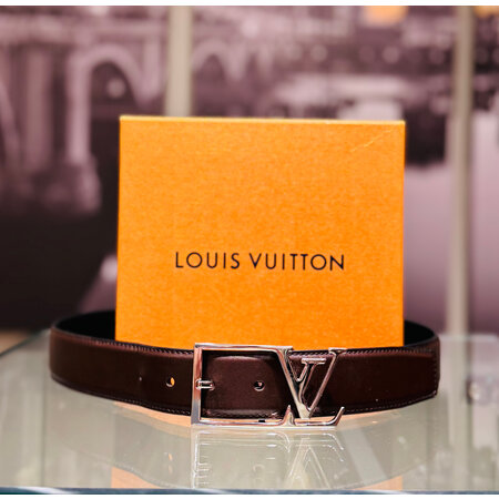 Belt Louis Vuitton LV Initials Calfskin 31-35" 125045042