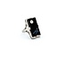 Ring Filigree .08ct Round Diamond 18x9mm Black Onyx 14kw 20x13mm Sz4.5 3.2g 225040074