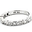 Ring Band .30ctw Round/Princess Diamonds 18kw Sz3.75 2.29g 225040144