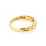 Ring .16ctw Mine Cut Diamonds .12ctw Ruby 18ky 7mm Sz9.5 3.5g 225040085