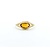 Ring Bezel Set Filigree 1ct Cabochon Citrine 14ky 7.5mm Sz6.5 1.5g 225040097