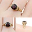 Ring Filigree 1.25ct Garnet 10ky Sz6.5 2.5g 225040067